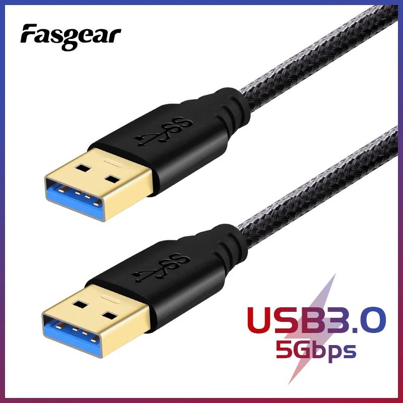 Fasgear USB-USB  ̺, - USB 3.0 ̺ , ϵ ̺  ī޶, 5Gbps